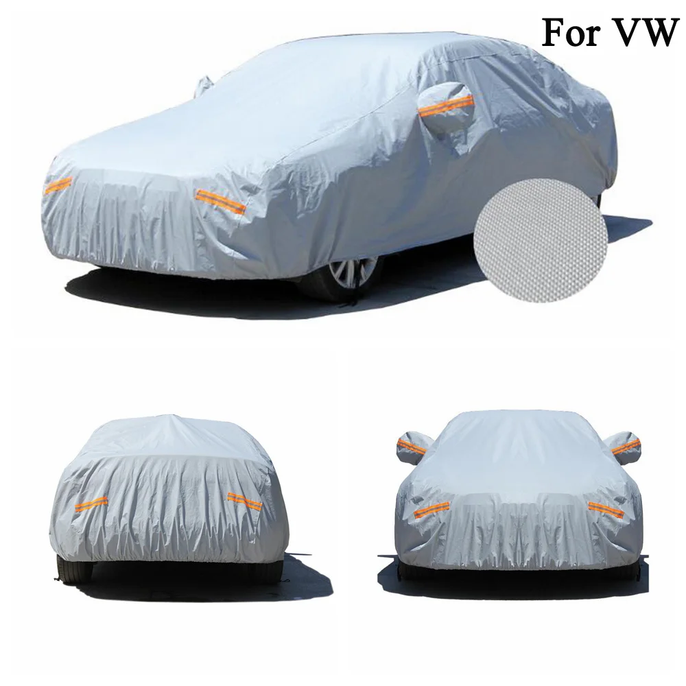 Waterproof car covers outdoor sun protection cover for car reflector dust rain snow protective