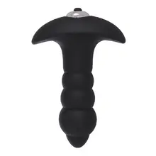 7 Speed Silicone G-spot Vibrator Massage Butt Anal Plug Stimulation Sex Toys Massager for Women Men