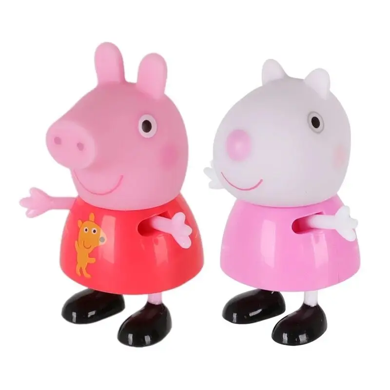2019 подлинный Свинка Пеппа игрушка Моделирование PEPPA Джордж кукла Счастливый