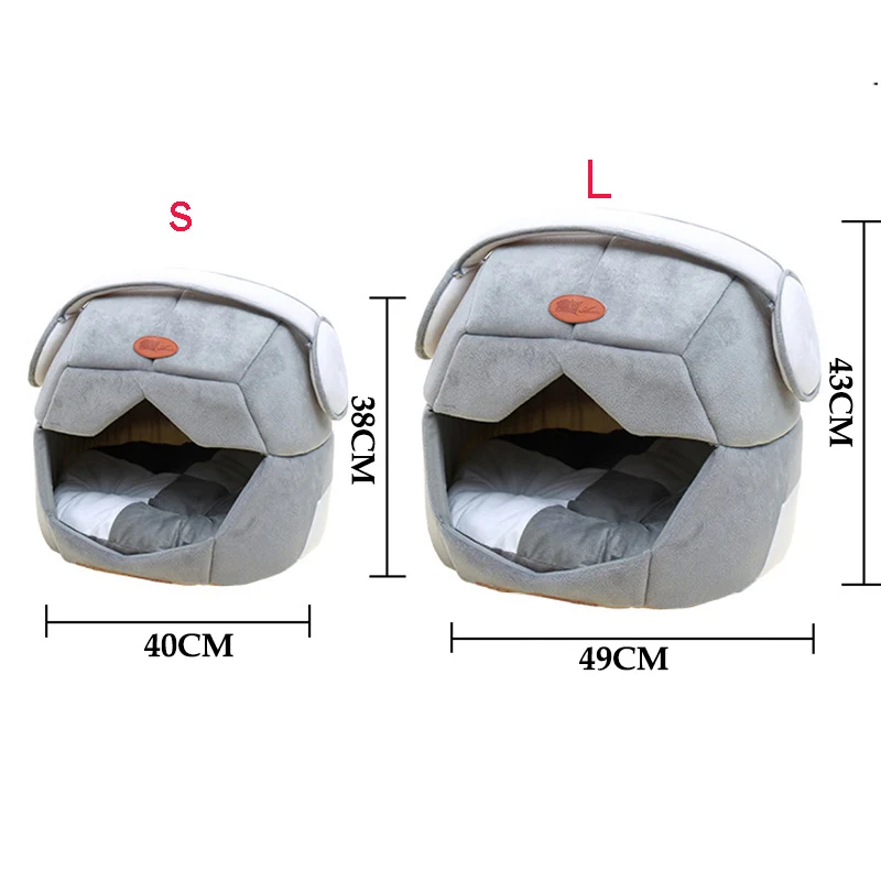 Soft-Cat-Bed-Kitten-Nest-Luxury-Warm-Space-Cap-Shaped-Hand-Wash-Fiber-Cat-house-Foldeable-Pets-Mat-Sleeping-Supplies-PD0009 (6)