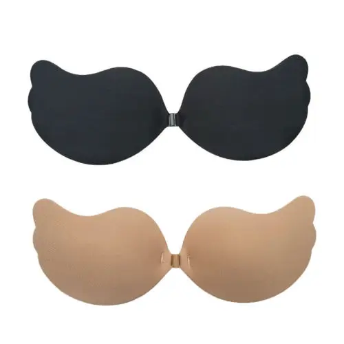 

Strapless Backless Silicone Invisible Bras Stick on Gel Push Up Breast Lift Bra