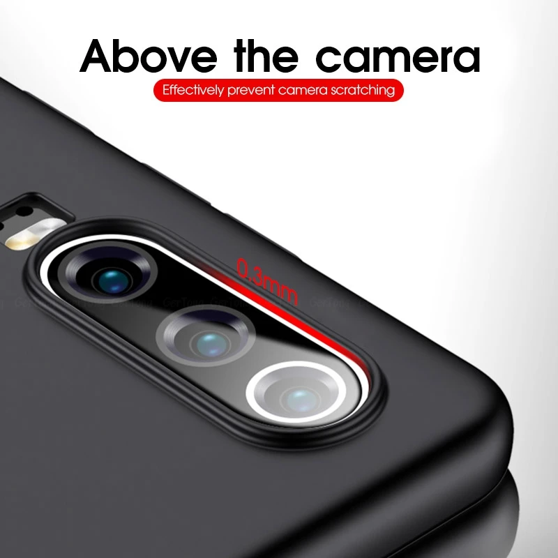 Мягкий жидкий силиконовый чехол GerTong для Huawei P30 Matte 20 Lite P 30 Pro smart 2019 цветной