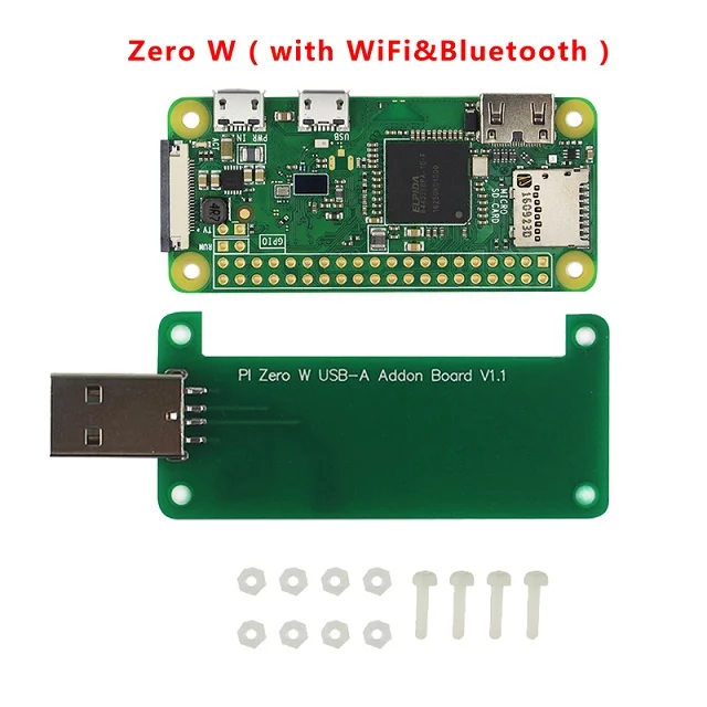 Новое поступление Raspberry Pi Zero BadUSB Addon плата USB-A разъем для Raspberry Pi Zero W/Raspberry Pi Zero 1,3 - Цвет: Kit C