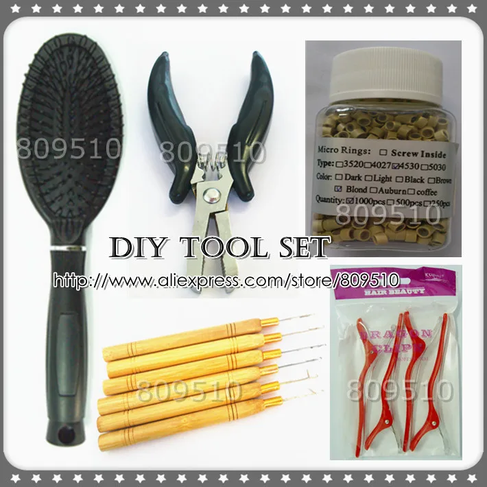 High Quality DIY Tool Set Pre bonded Hair Extension Tools, Steel Plier