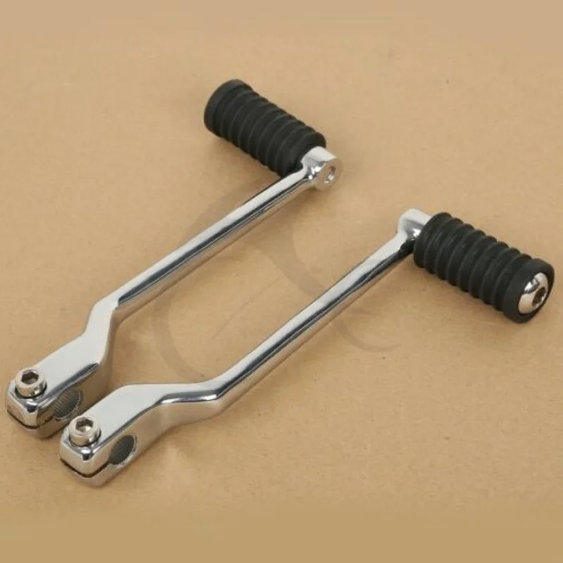

Motorcycle Left Front & Rear Heel Toe Shift Lever Pedal For Harley Touring Softail 1988-Up FL Trike New