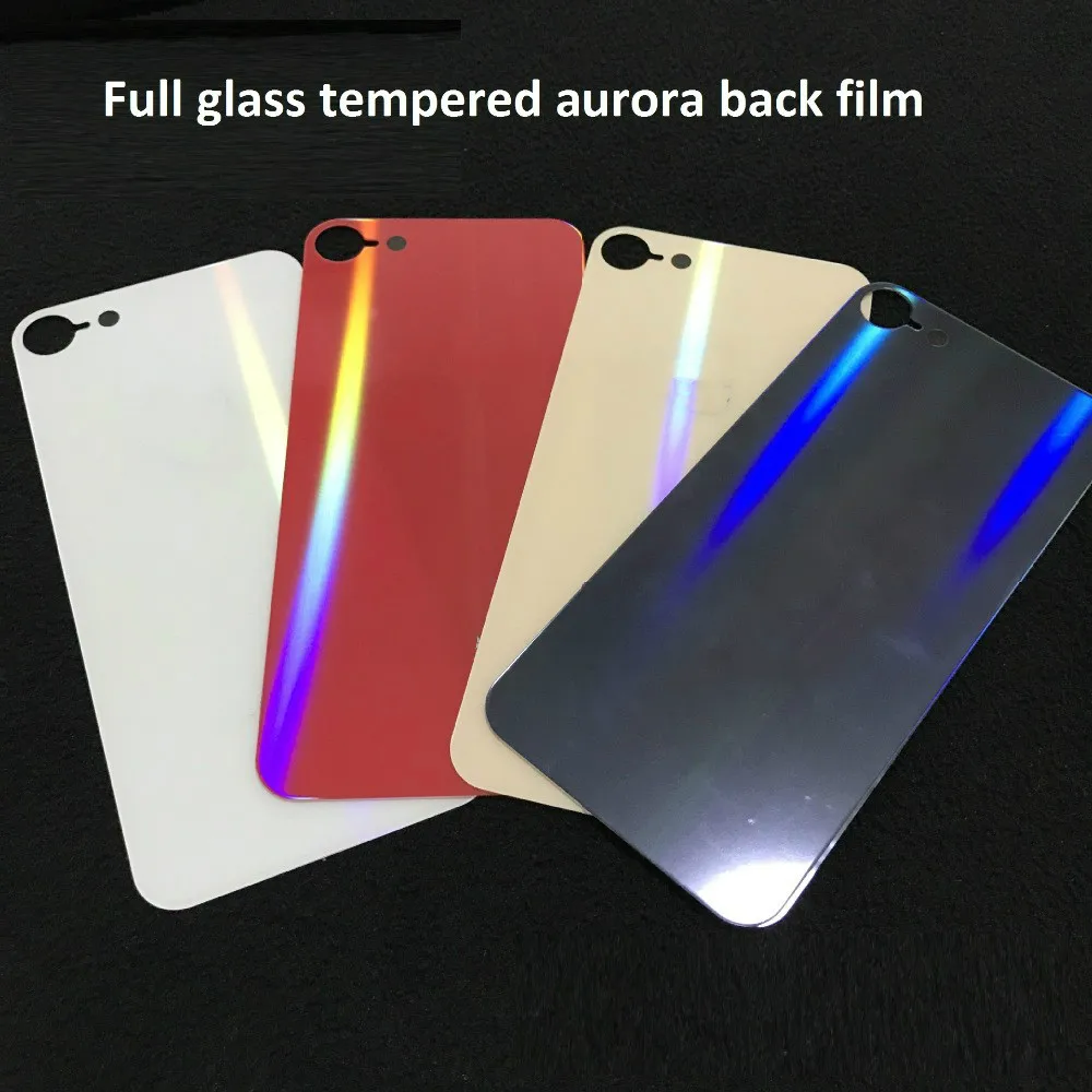 

Mobile Phone Glass Film Aurora Glare Gradient Full Screen Glass Back Film Color Film for iPhone XS XR XSMAX Phone Back Film