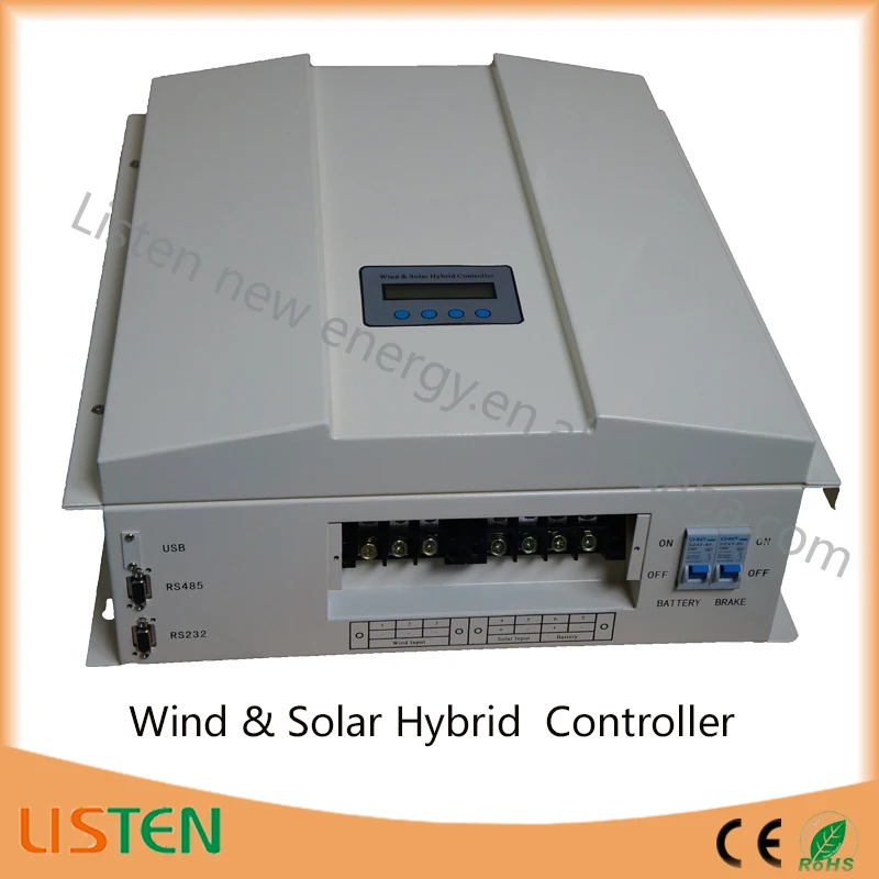 

high voltage 360vdc wind turbine controller 96V battery 1KW Boost Wind Solar Hybrid Charge Controller 1KW wind 0.3KW solar