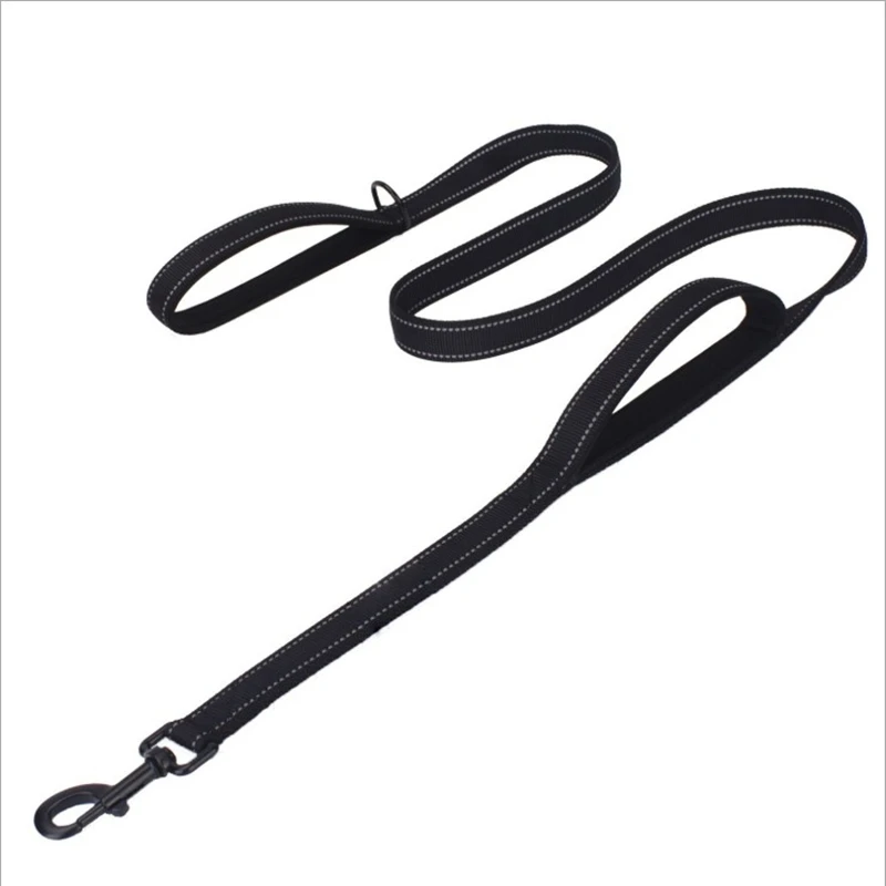 

Pet supplies traction rope double reflective nylon traction rope large and medium dog running rope