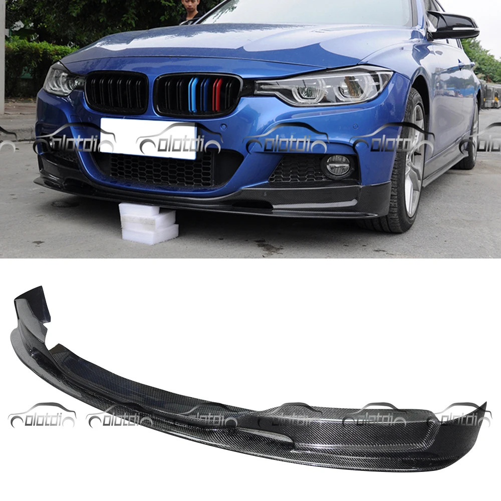 

Front Lip for BMW F30 M-Tech M Sport Package 3D-2 Style Carbon Fiber Bumper Spoiler Car Styling