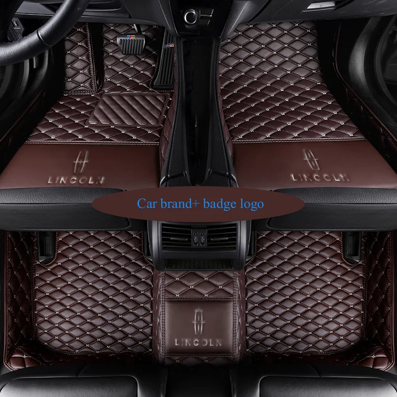 

LUNDA Car floor mats fit Infiniti badgelogo QX30/50/56/60/70/80 QX50LQ50 Q60 Q70 ESQ M EX25 FX35/45/50 G35/37JX35 3D car-styling