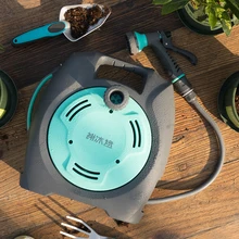 Mini Portable HDPEHigh Pressure Spray Gun Airbrush Car Washer Gardening Tools with Water Pipe for Watering Flower& Washing Car