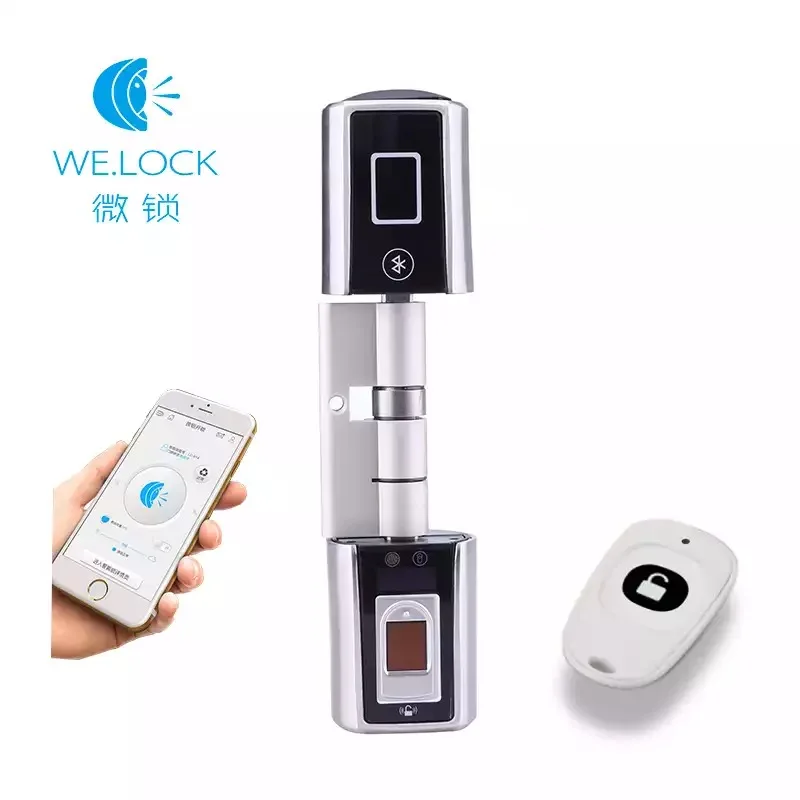 L5SR-Plus WELOCK Bluetooth Smart Lock электронный цилиндр открытый водостойкий биометрический сканер отпечатков пальцев Keyless дверные замки
