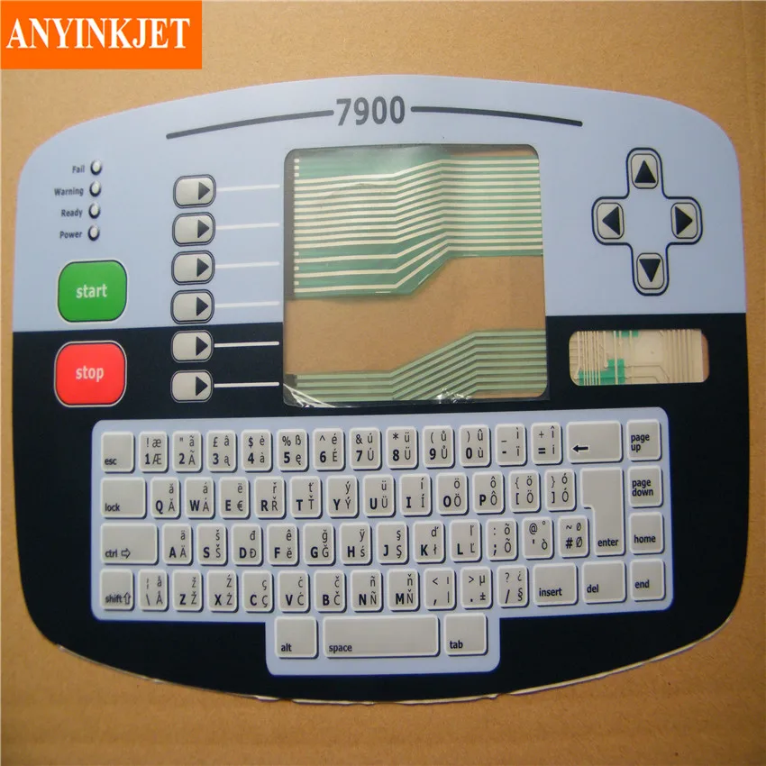 7900, display de teclado para linx 7900