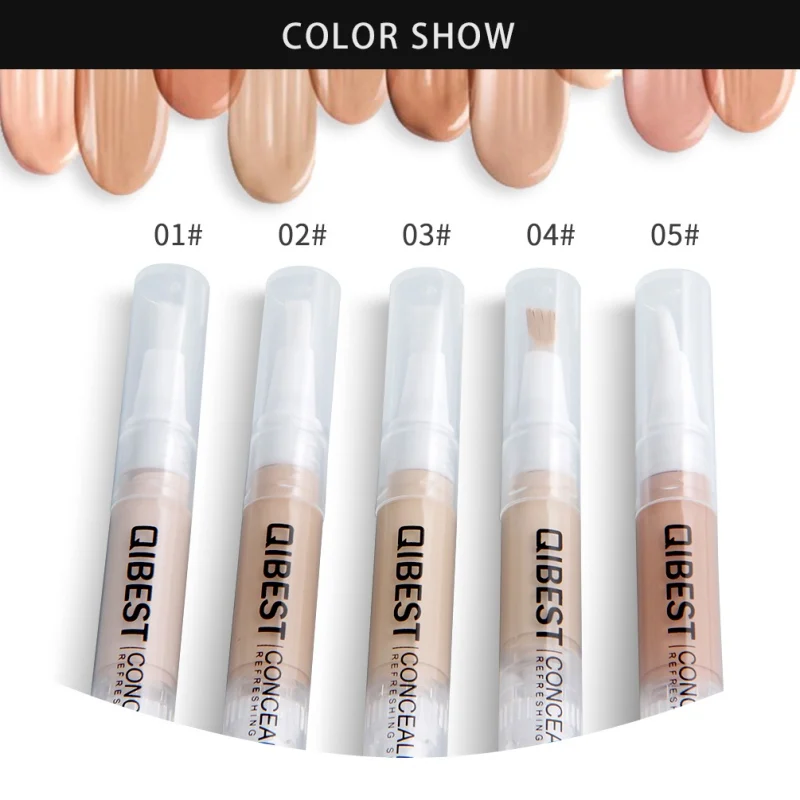 1PC Full Cover Makeup Concealer Cream Face Corrector Liquid Make Up Base For Eye Dark Circles Facial corretivo 1PC Full Cover Makeup Concealer Cream Face Corrector Liquid Make Up Base For Eye Dark Circles Facial corretivo