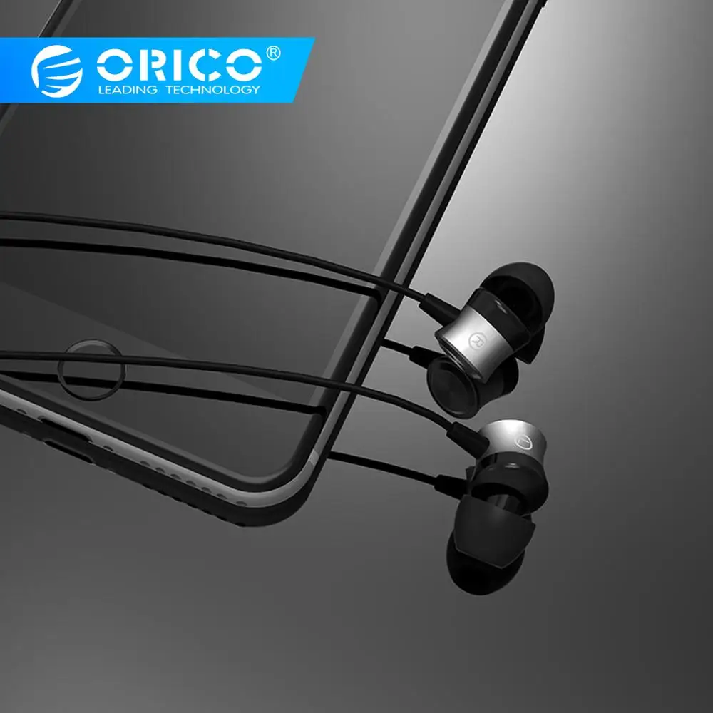 

ORICO In-ear Earphone 3.5mm Earphones With Mic Bass Sounds Free Edition Youth Version Piston Headset for iPhone xiaomi Huawei