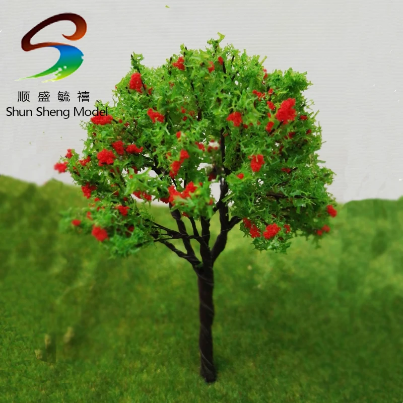 20pcs Scale Train Layout Set Model Scale Trees for Z Scale 