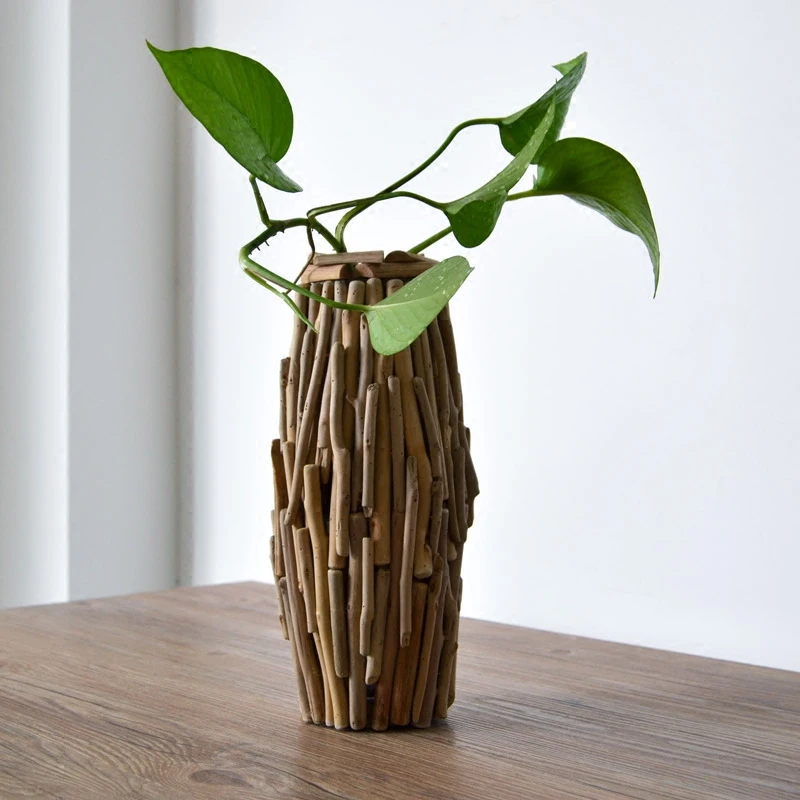 Online Buy Wholesale wood vase from China wood vase Wholesalers