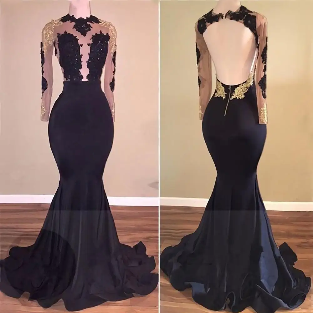 plunging neckline prom dress