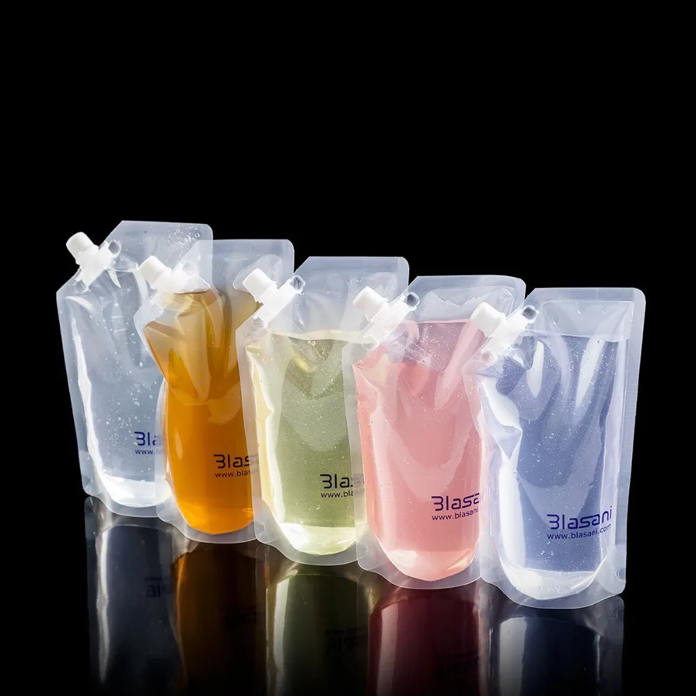 (12 Pieces/Lot ) 500ML 16Oz Water Bag Bladder Plastic Drink Flask for