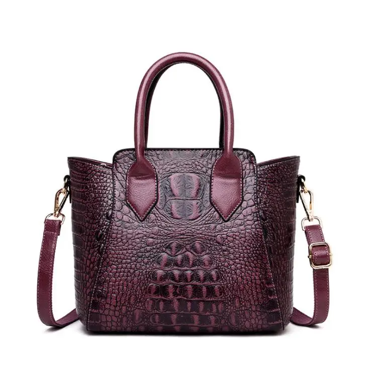 

fashio 2019 new European and American fashion crocodile grain ladies handbags Selling high quality single shoulder bag Star fema