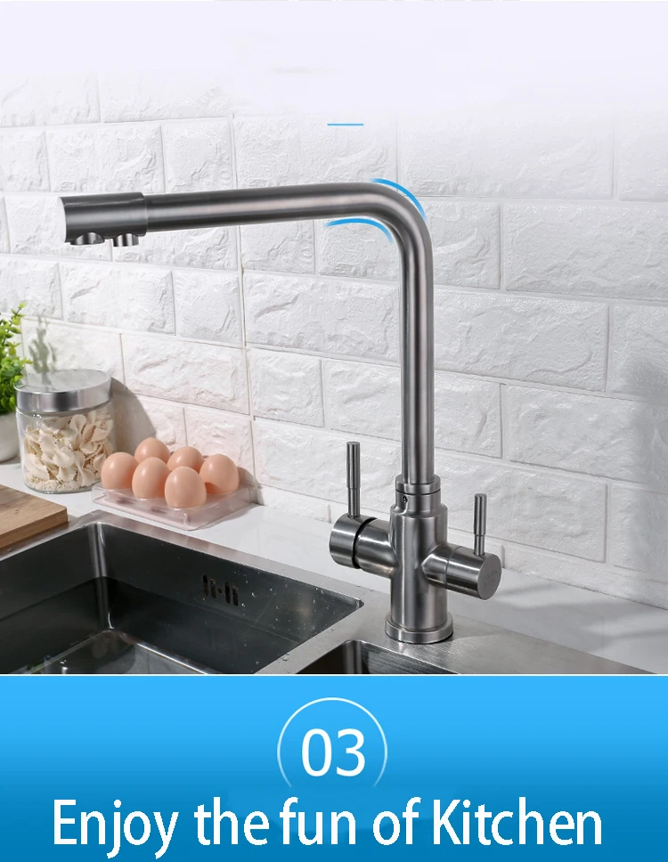 Фильтр смесители для кухни на бортике смеситель кран 360 Вращение с очисткой воды особенности кран-смеситель для кухни