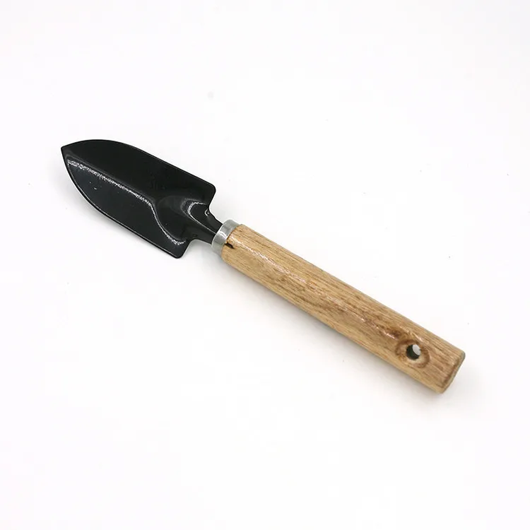Мини садовый ручной инструмент набор Садоводство Лопата, грабли лопатки деревянная ручка металлическая головка садовника 3 шт./партия