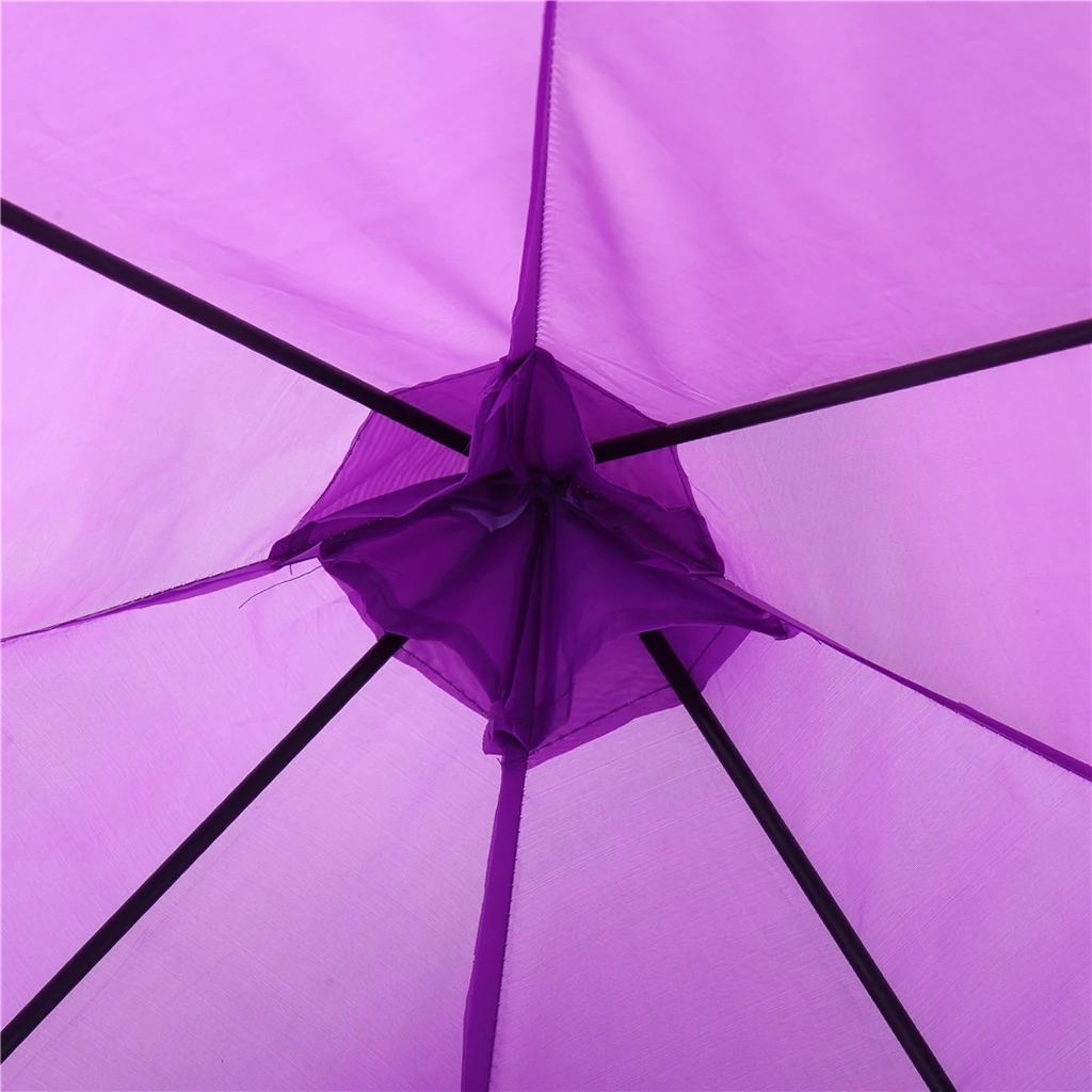 Foldable Kids Girl Purple Castle Play House Indoor Outdoor Pop Up Tent Toy