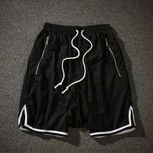 Мужские шорты на молнии из полиэстера, мужские короткие спортивные штаны, шорты для Джастина, мужские спортивные шорты, мужские шорты для фитнеса, повседневные шорты