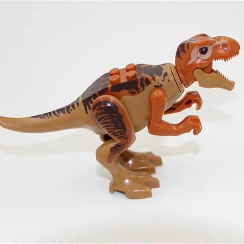 8 шт с динозавром Мир Юрского периода строительный блок игрушка фигурка Indoraptor в