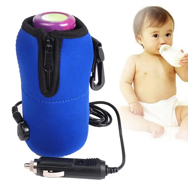 UNIKIDS Portable DC 12V in Car Baby Bottle Heater Portable Food Milk