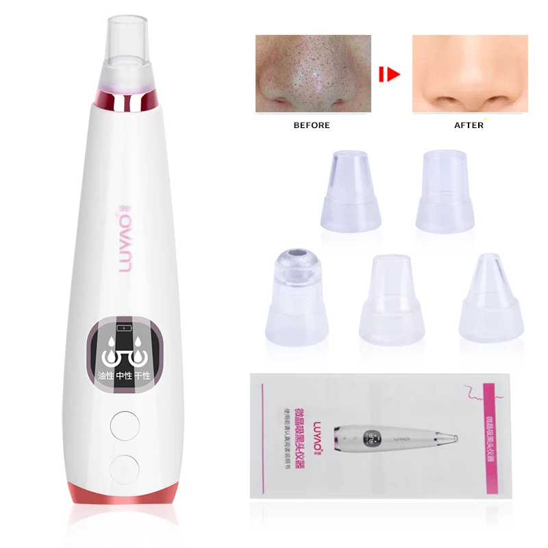

Pore cleaner Blackhead Remover Pimple Acne Removal Blackhead Vacuum Tool Skin Care Beauty Faceskin vacuum