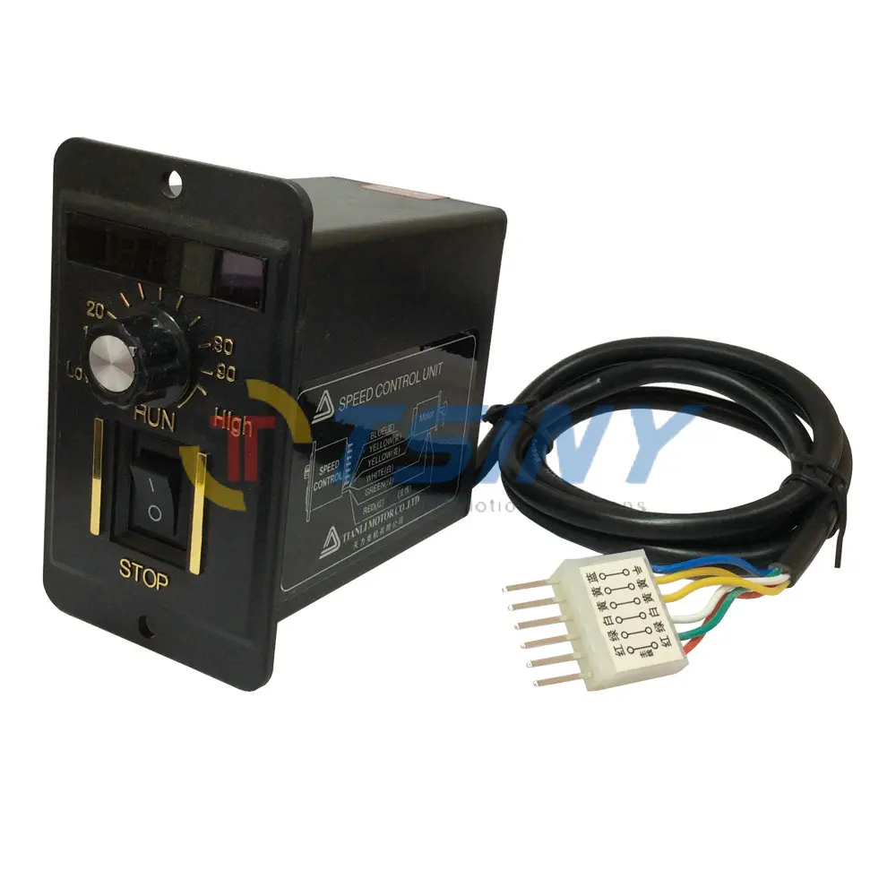 

40W Digital Display 220V Electrical Speed Controller Unit for AC Motor Control