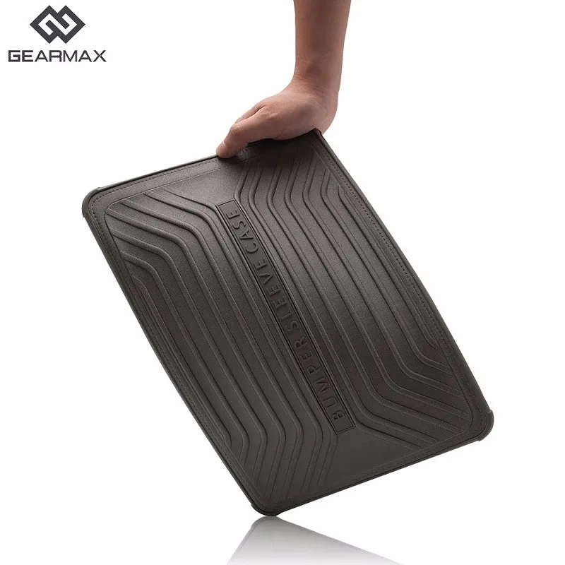 New Gearmax Laptop Case Slim Laptop Sleeve 11.6 12.9 13 Tablets Magnet No Zipper Fashion Case Casual Business Black 2016 (18)