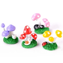 Гриб Resion Декор стоячий орнамент смолы ремесло комплект