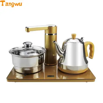 

Free shipping Automatic water supply electric kettle tea set