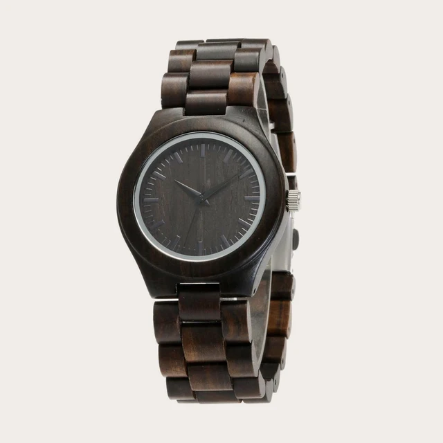 REDEAR Handmade Black Sandalwood Watches Lover's Watches Cool Nature Wood Quartz REDEAR Handmade Black Sandalwood Watches Lover's Watches Cool Nature Wood Quartz