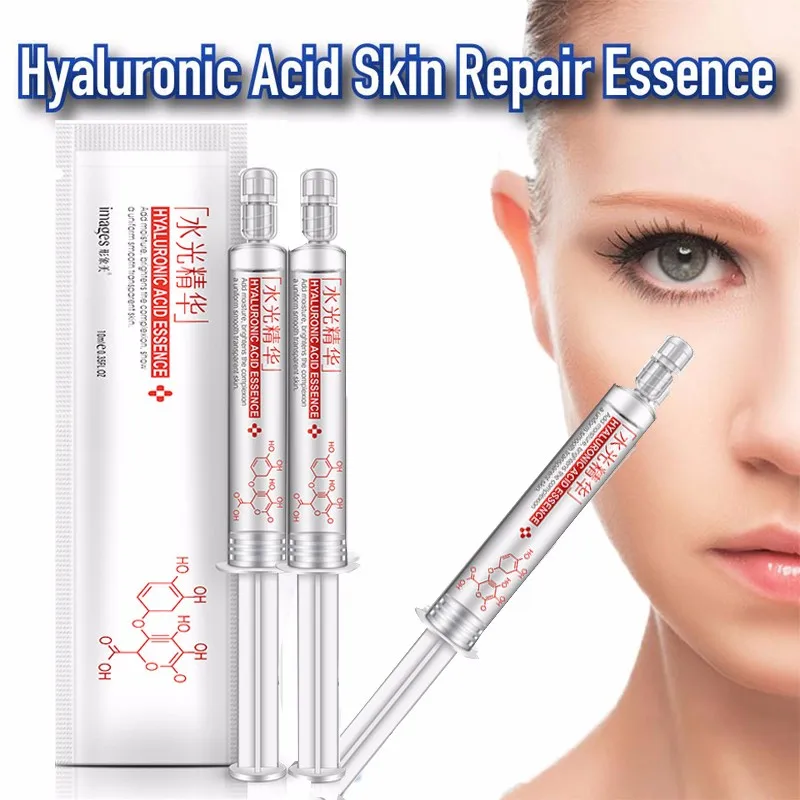 10ml Hyaluronic Acid Face Serum Deep Moisturizing Anti-Wrinkle Anti Aging Collagen Essence Whitening Remove Acne Skin Care TSLM1