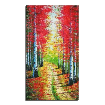 

Autumn scenery 48X87 100% FULL DRILL high quality new needlework diy diamond painting cross stitch embroidery of rhinestones