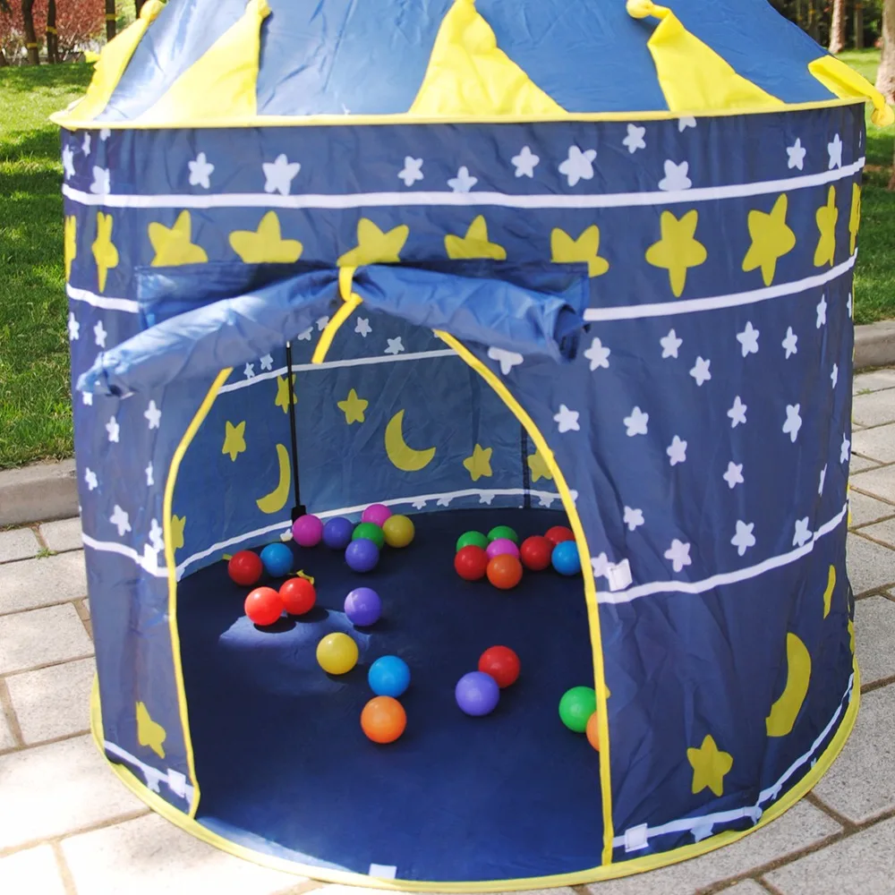 Play Tent Baby Ball Pool Tipi Tent for Kid Pink Blue Children Tent Play House 100pcs 3