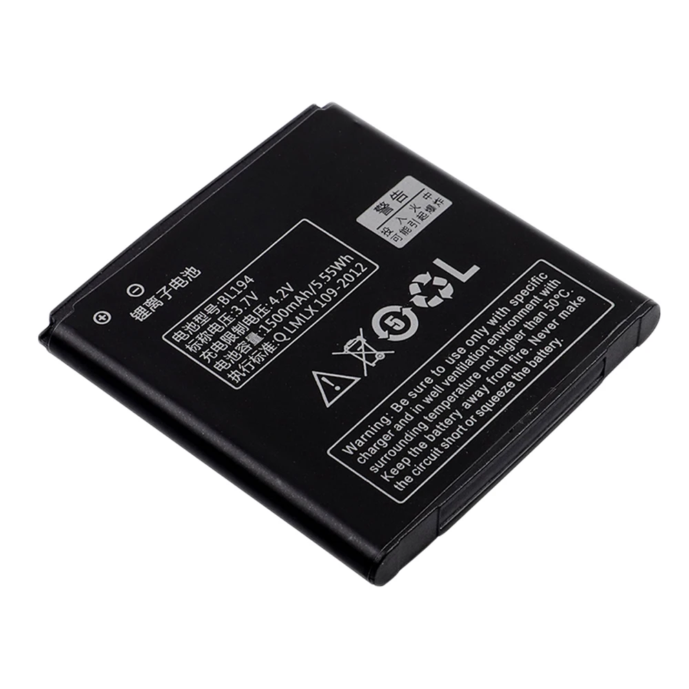 5 шт./лот BL194 батарея для Lenovo A288T A298T A520 A660 A698T A690 A370 A530 Аккумулятор Bateria Batterij