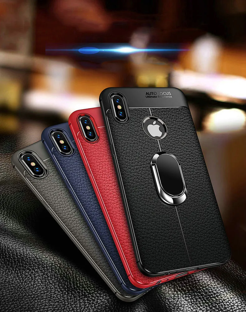 Soft Silicone Back cover for iPhone 11 X XR XS Max Pro With Magnetic Car Holder Case for iPhone 11 7 8 6 6S Plus 5 5S SE phone