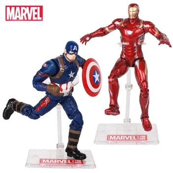 

7'' Marvel Avengers Infinity War Thanos Spiderman Hulk Iron Man Captain America Vision Falcon Action Figure Toys Dolls