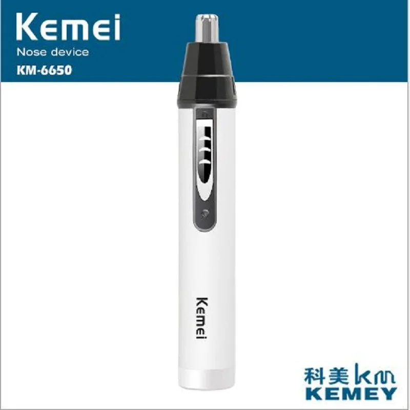 Good Offer of  T143 kemei 4 in 1 electric nose trimmer rechargeable men's ear nose hair cutter women face care bea