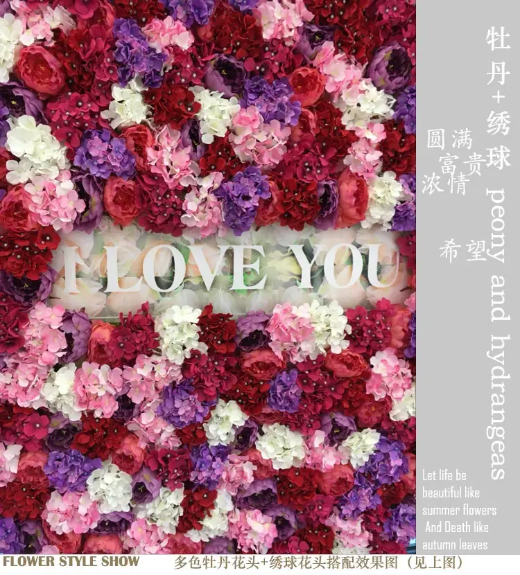 Лот 10 шт. 12 см Искусственный цветок пиона головы DIY Свадебные стены поддельные цветы день рождения товары для украшения дома и сада Флорес