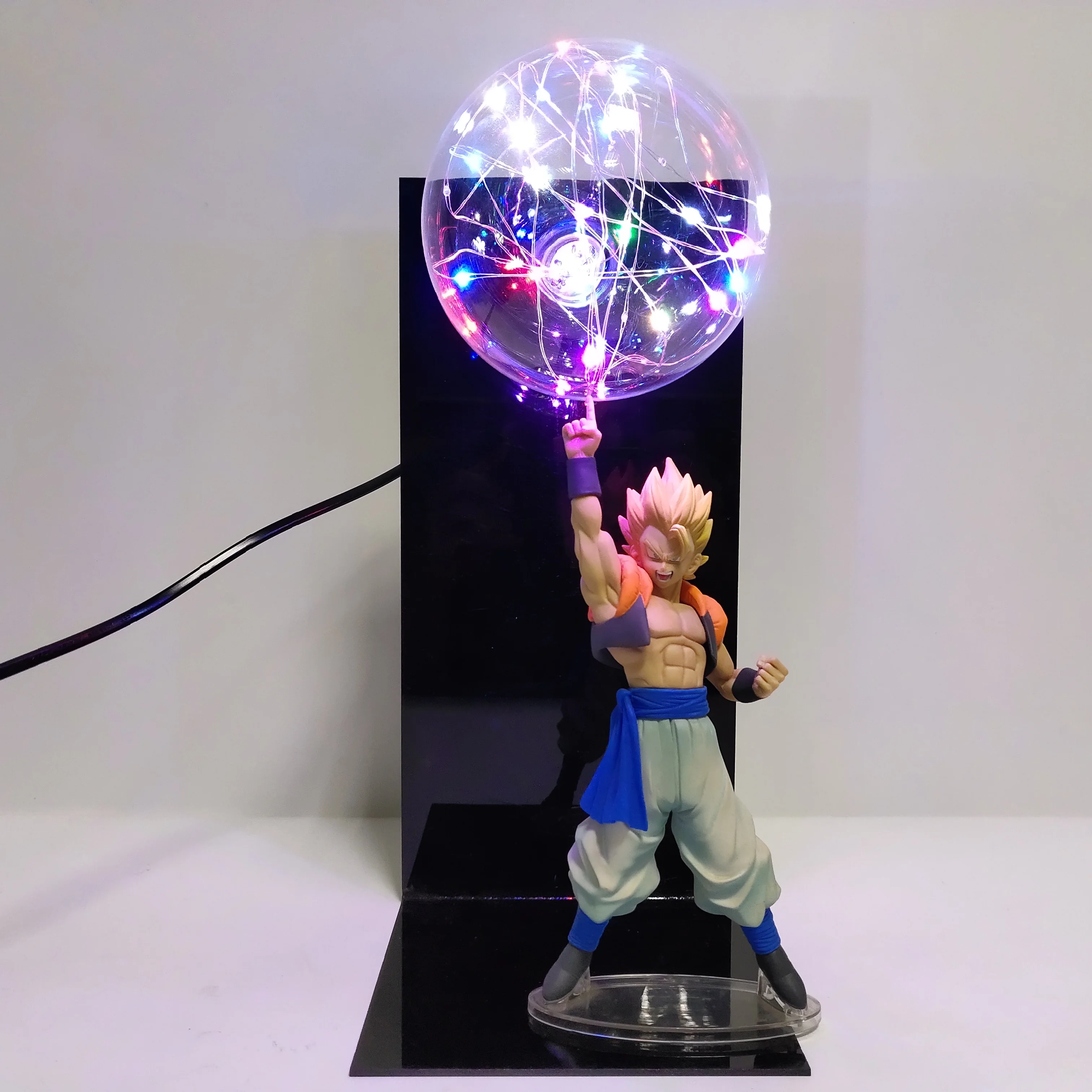 Us 2999 30 Offdragon Ball Z Gogeta Stardust Breaker Action Figures Led Flash Toys Anime Dragon Ball Super Gogeta Led Lights Figurine Toy Dbz In