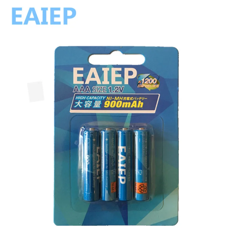 EAIEP 100% оригинальный AAA1.2V (600 900 мАч) Подлинная карта установленная специально NiMH