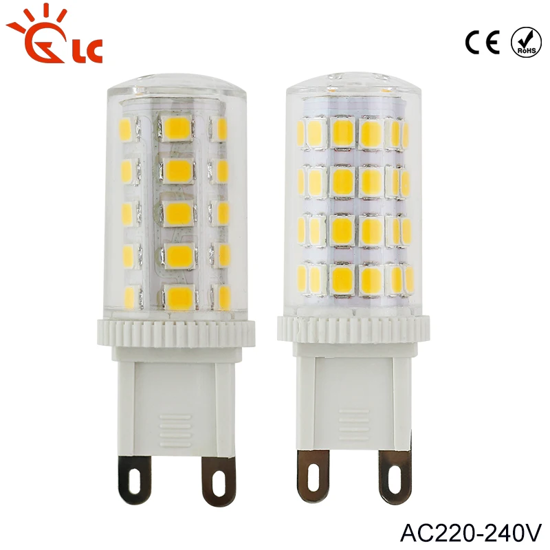 

LED G9 G4 Bulb led 220V 3W 5W 7W 9W 12W 15W Ceramic crystal bombillas Lights Replace Halogen G4 G9 for Chandelier spotlight