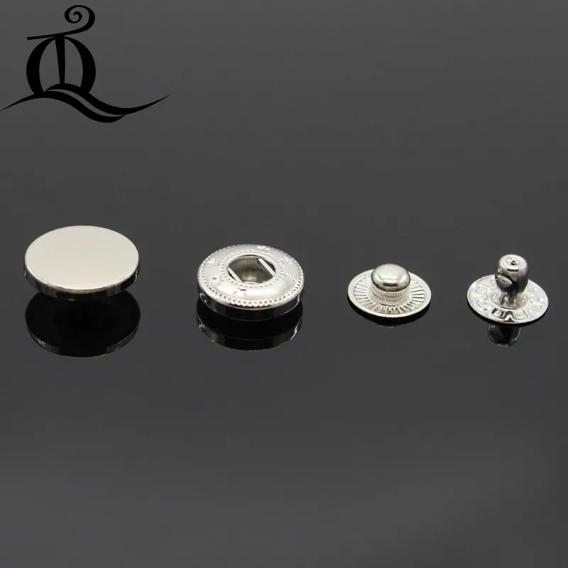 

10pcs/set 10-30mm mix Pack Metal Press Studs Sewing Button Snap Fasteners Sewing Leather Craft Clothes Bags,Clothing Accessories