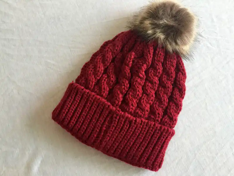 mom and daughter winter hats