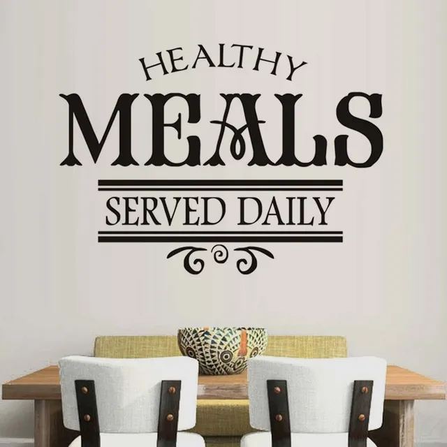 Special Price Healthy Meals Served Daily Art Decal DIY Waterproof Stickers Muraux Removable PVC Decals Dining Room Poster Home Decor Special Price Healthy Meals Served Daily Art Decal DIY Waterproof Stickers Muraux Removable PVC Decals Dining Room Poster Home Decor